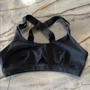 Black Women's Sports Bra